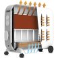 CHAUFFAGE ELECTRIQUE SUPRA Rad Mobile Inertie Seche 2000w CERAMINO2022