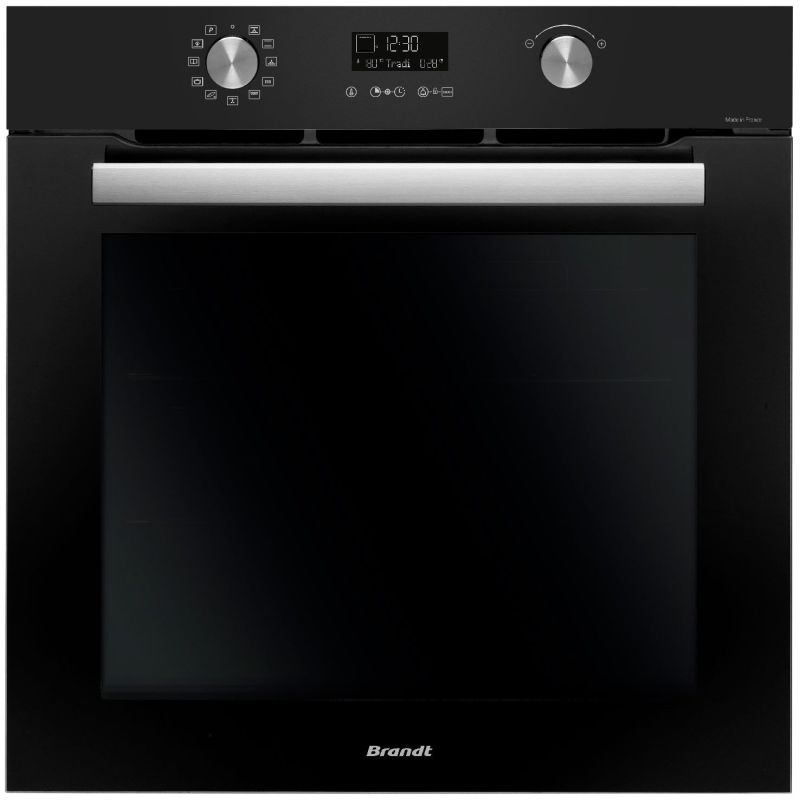 FOUR PYROLYSE BRANDT ENCASTRABLE Mf 67l 11fn Elec Chal Brassee BOP5337B