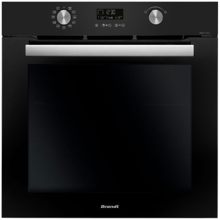 FOUR PYROLYSE BRANDT ENCASTRABLE Mf 67l 11fn Elec Chal Brassee BOP5337B