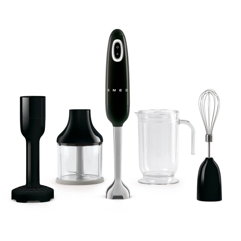 MIXEUR SMEG PEM Flowblend 700w 4access Noir HBF22BLEU