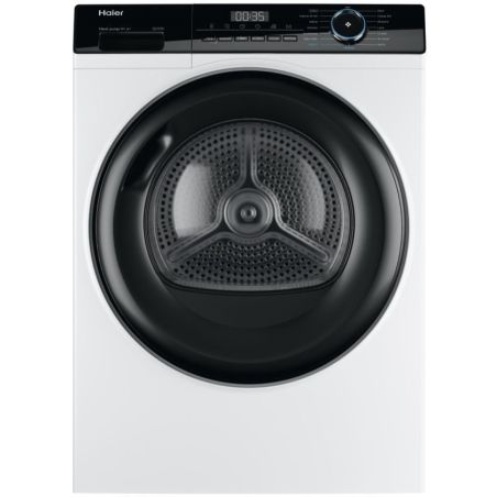 SECHE LINGE FRONTAL HAIER BLANC Ppe Chaleur 9kg 15prg Ddiff 65 HD90A2939FR