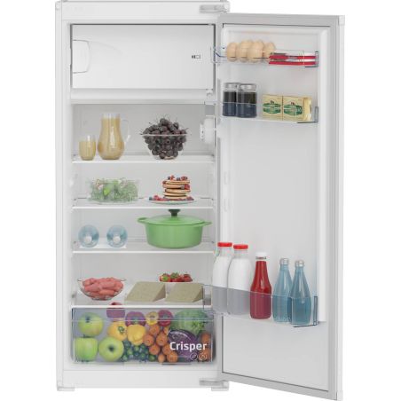 REFRIGERATEUR INTEGRE 1 PORTE BEKO MENAGER 175l 156+19 H121,5l54 4* 35db BSSA210K4SN