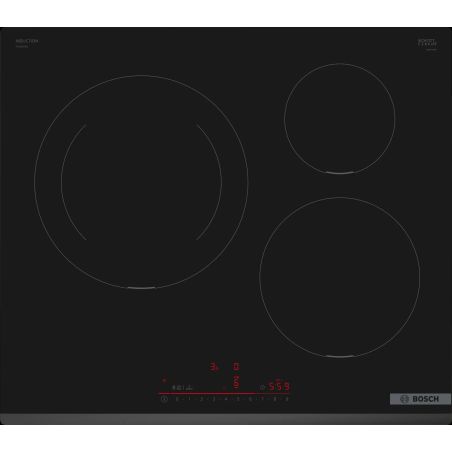 TABLE A INDUCTION BOSCH ENCASTRABLE S6 3ind 60cm 7,4kw Connect Bis PIJ631HB1E