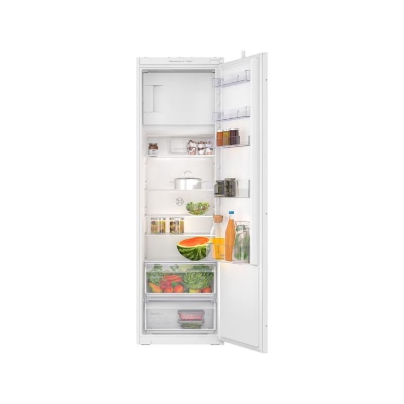 REFRIGERATEUR INTEGRE 1 PORTE BOSCH ENCASTRABLE 280l Ttint H177,5l56 4* 35db E KIL82NSE0