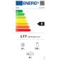 REFRIGERATEUR INTEGRE 1 PORTE BOSCH ENCASTRABLE 280l Ttint H177,5l56 4* 35db E KIL82NSE0
