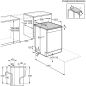 LAVE VAISSELLE 60 CM ELECTROLUX POSE LIBRE 14c 8pr 4t Top Amov Tc Dd 44db ESM48310SX