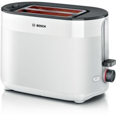 GRILLE PAIN TOASTER BOSCH PAM Mymoment 950w 2fentes Blanc TAT2M121