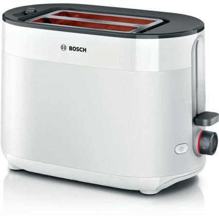 GRILLE PAIN TOASTER BOSCH PAM Mymoment 950w 2fentes Blanc TAT2M121