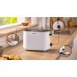 GRILLE PAIN TOASTER BOSCH PAM Mymoment 950w 2fentes Blanc TAT2M121