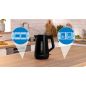 BOUILLOIRE BOSCH PAM Mymoment 1,7l 2400w Noir TWK1M123
