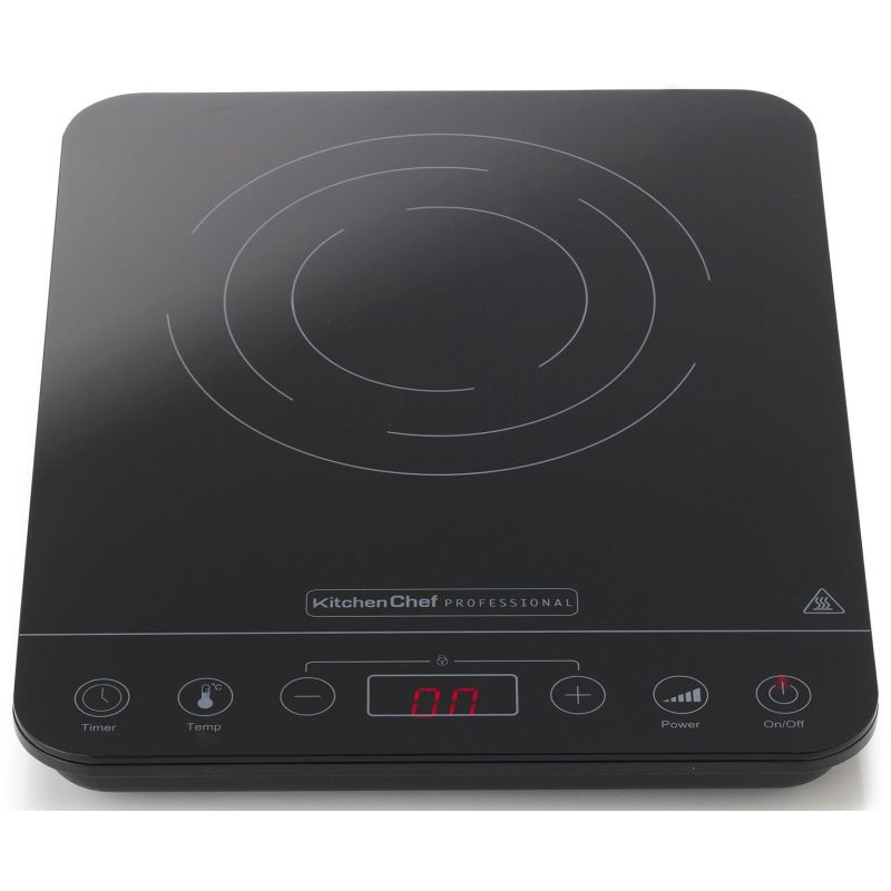 RECHAUD KITCHEN CHEF 1ind 2000w Cdes Tactiles Front KCYL 20 K 68