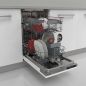 LAVE VAISSELLE TT INTEGRE 45CM SHARP 10c 8pr Ddif 47db EC QWI1GI47EX