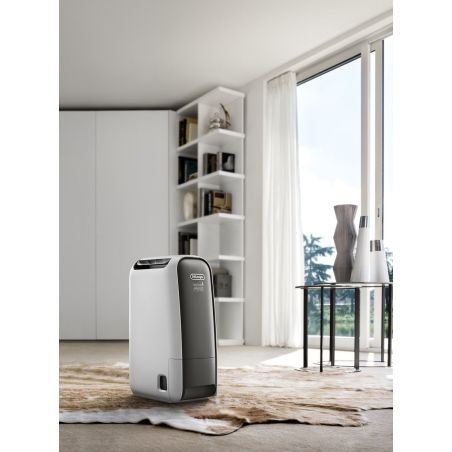 DESHUMIDIFICATEUR DELONGHI CLASSIQUE Deshumidif 25lj 5modes 34db G DNS65