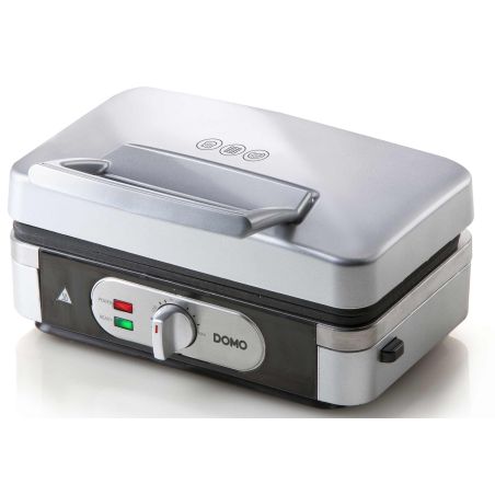 GAUFRIER ET CROQUE MONSIEUR DOMO Croquegaufregril 1000w DO9136C