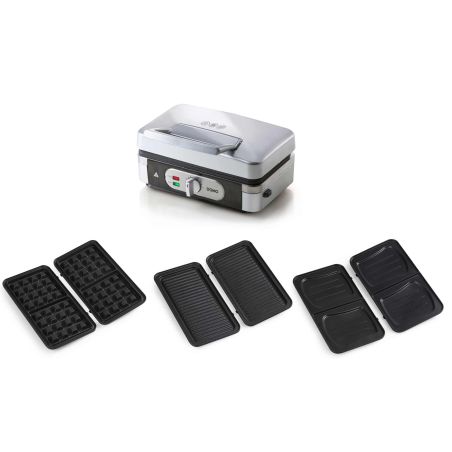 GAUFRIER ET CROQUE MONSIEUR DOMO Croquegaufregril 1000w DO9136C