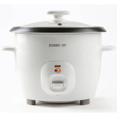 CUISEUR VAPEUR CUISEUR RIZ DOMO 450w 1 ,3l 2fonctions Blanc DO9176RK