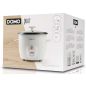 CUISEUR VAPEUR CUISEUR RIZ DOMO 450w 1 ,3l 2fonctions Blanc DO9176RK