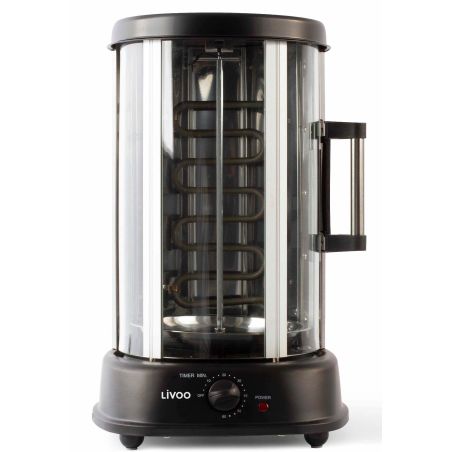 GRILLE VIANDE ET BARBECUE ELEC LIVOO Grill Vertical 1500w 200deg No DOM323
