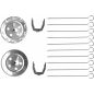 GRILLE VIANDE ET BARBECUE ELEC LIVOO Grill Vertical 1500w 200deg No DOM323