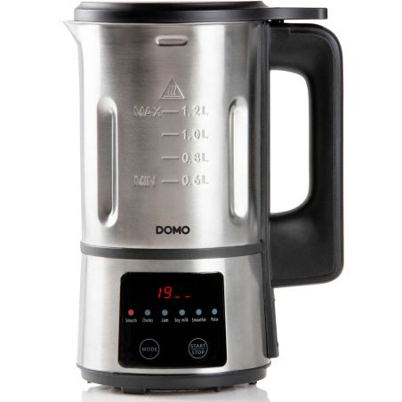 BLENDER CHAUFFANT DOMO 800w 1,2l Soupesmoothy Compac DO727BL