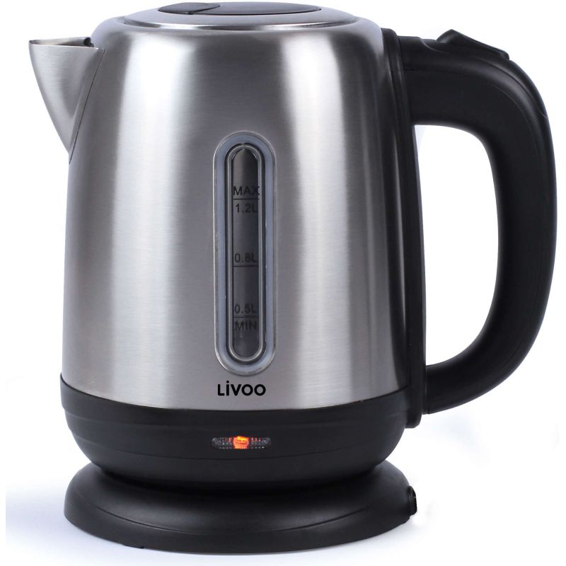 BOUILLOIRE LIVOO 1,2l Ssfiil Gris DOD182