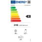 REFRIGERATEUR 2 PORTES SAMSUNG MENAGER 415l 317+98 H178,8l70 4* Aut9h RT42CG6624WW