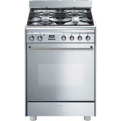 CUISINIERE DESSUS GAZ SMEG GAMME ELITE Classica 60x60 4gaz Pyro Mf 70 GP 61 X 9