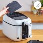 FRITEUSE CLASSIQUE MOULINEX PEM Super Uno 1800w 1,5kg 2,2l Bla AM 312010