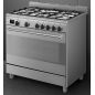 PIANO CUISSON DESSUS GAZ SMEG GAMME ELITE Classica Concerto 90 5gaz 1f A BG91X2