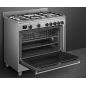 PIANO CUISSON DESSUS GAZ SMEG GAMME ELITE Classica Concerto 90 5gaz 1f A BG91X2