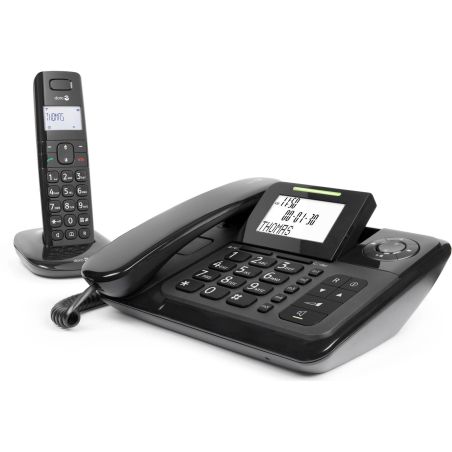 TELEPHONE FILAIRE (TFIXFIL) DORO Duo Filaire + Sans Fil Avec Re COMFORT4005