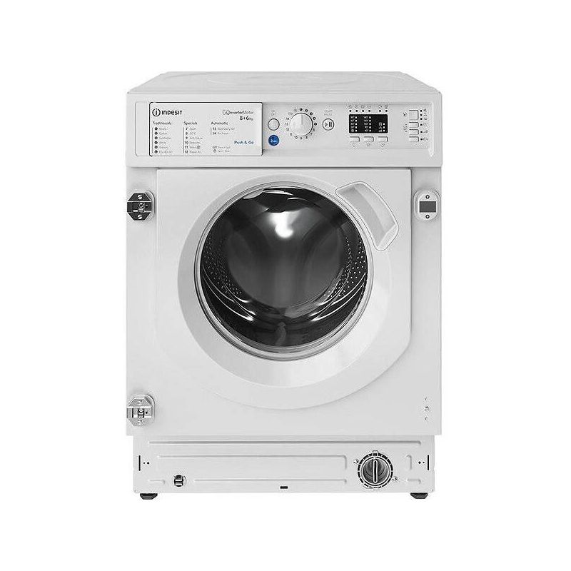 LAVE LINGE INTEGRABLE INDESIT ENCASTRABLE SECH 1400t 86kg 16pr Induc 76 BIWDIL861485EU