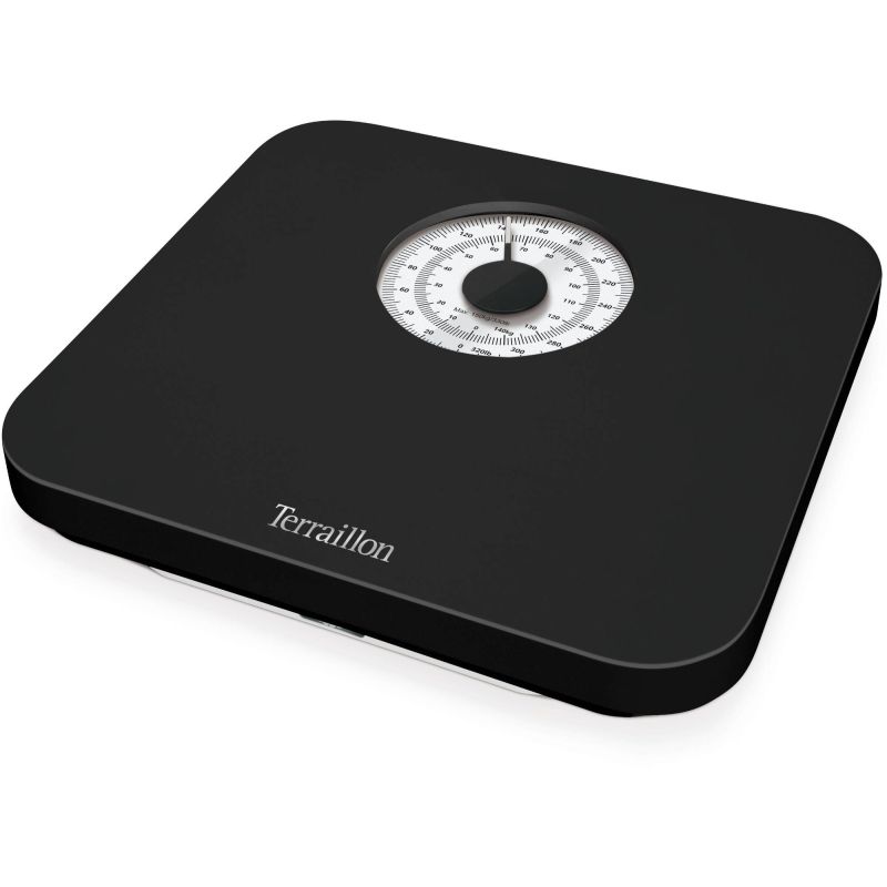 BALANCE PESE PERSONNE TERRAILLON 150kg 1kg Meca Dial Noir NAUTICNOIR