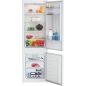 REFRIGERATEUR INTEGRE COMB BEKO MENAGER 262l 193+69 H177,5l54 Nfr 38db BCHA275K41SN