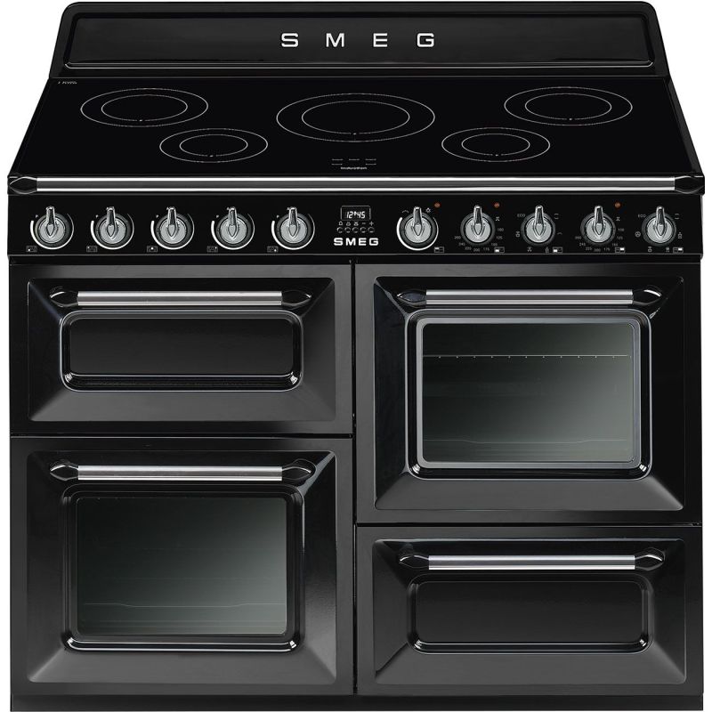 PIANO CUISSON DESSUS INDUCTION SMEG GAMME ELITE Victoria 110 5ind 2f AA Noir TR4110IBL2