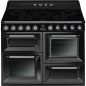 PIANO CUISSON DESSUS INDUCTION SMEG GAMME ELITE Victoria 110 5ind 2f AA Noir TR4110IBL2