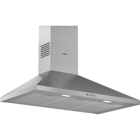 HOTTE DECOR BOSCH ENCASTRABLE Ser2 Mur Pyram 90cm 365m3 65db DWP 94 BC 50