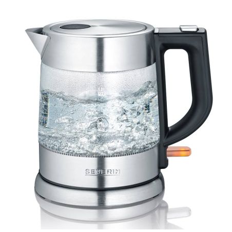 BOUILLOIRE SEVERIN 1l 2200w Ss Fil Verreinox 3468