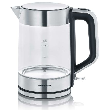 BOUILLOIRE SEVERIN 1,7l 2200w Ss Fil Verreinox 3420
